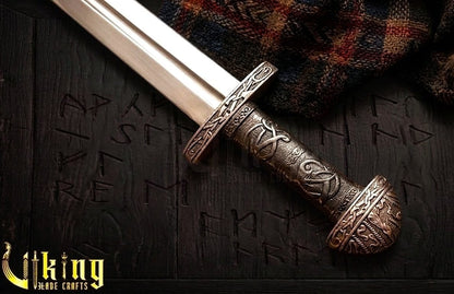 Oslo Viking Sword with Scabbard | Intricately Crafted Norse Blade