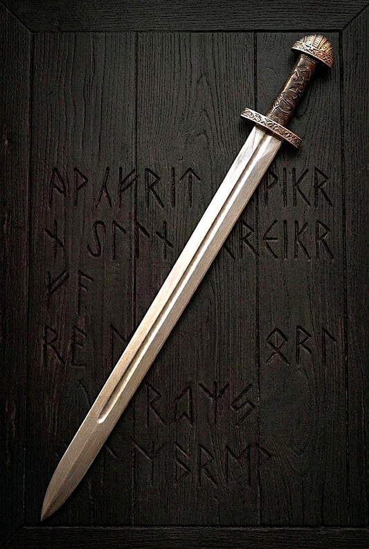Oslo Viking Sword with Scabbard | Intricately Crafted Norse Blade