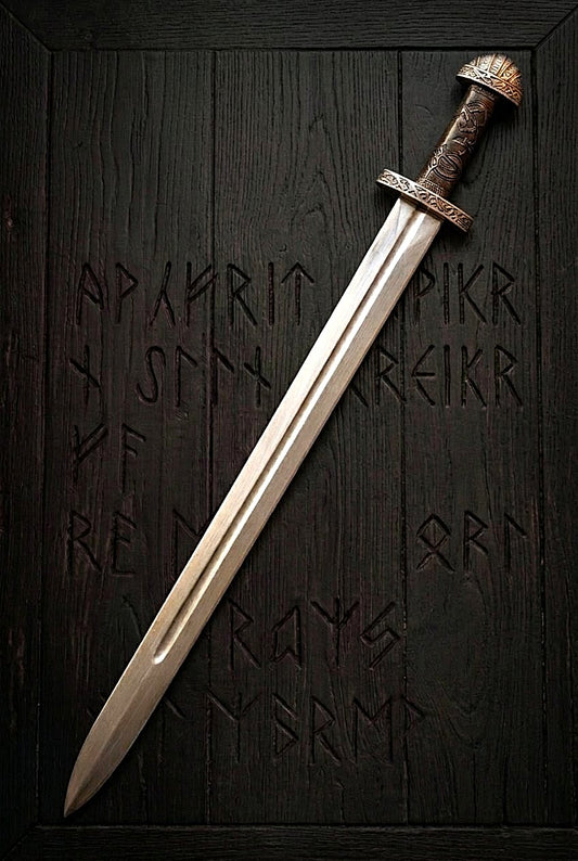 Oslo Viking Sword with Scabbard | Intricately Crafted Norse Blade