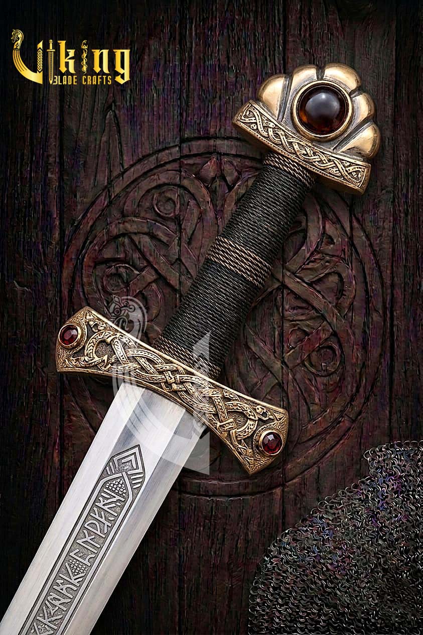 Handcrafted Dyback Viking Sword Replica Historical Blade