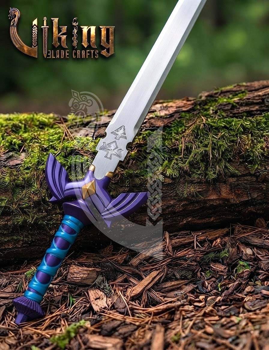 Zelda Master Sword Replica | 42" Premium Stainless Steel Sword & Scabbard