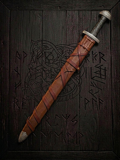 Oslo Viking Sword with Scabbard | Intricately Crafted Norse Blade