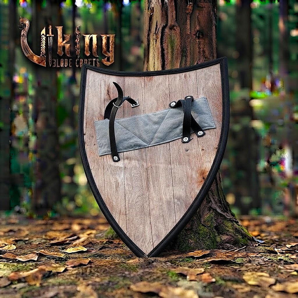 The Sovereign’s Aegis Fleur-de-lis Royal Medieval Heater Shield
