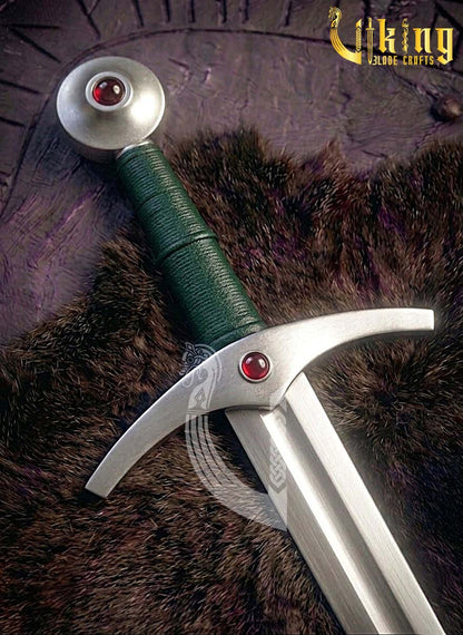 Elite Handmade Templar Knight Medieval Sword Replica With Custom Sheath