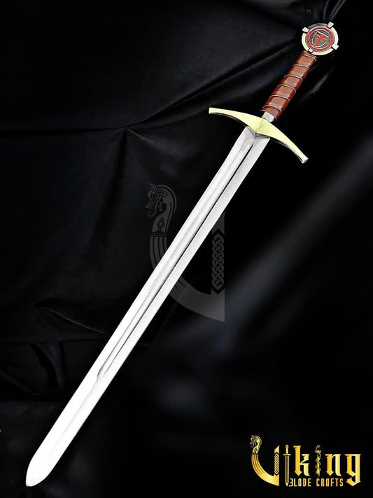 Accolade Sword of the Knights Templar – Handmade Medieval Collectible Blade Viking_Blade_Crafts