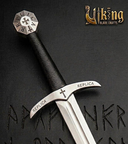 Templar Knight Sword – Medieval Replica Crusader Blade Collectible