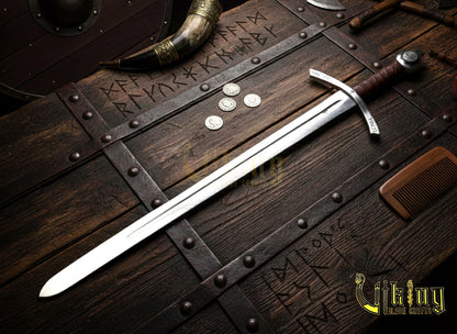 Faithkeeper Knights Templar Sword – Handmade Medieval Crusader Replica