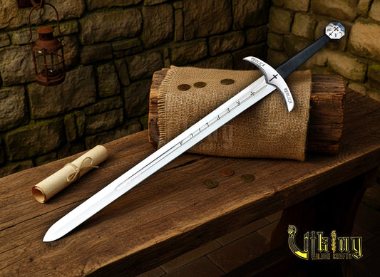 Templar Knight Sword – Medieval Replica Crusader Blade Collectible