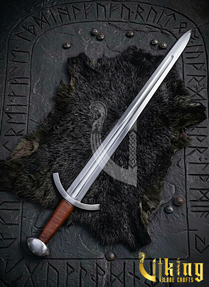 Handcrafted Saint Maurice Medieval Sword Replica: Historic Knight Blade
