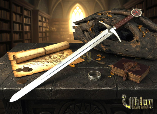 Accolade Sword of the Knights Templar – Handmade Medieval Collectible Blade