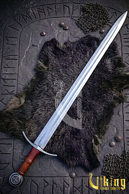 Handmade Knight Templar Sword Replica: Medieval Crusader Knight Blade