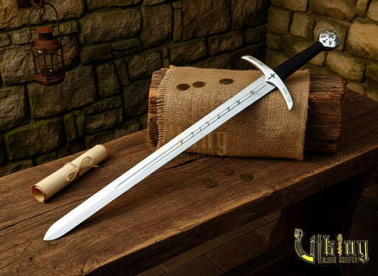Templar Knight Sword – Medieval Replica Crusader Blade Collectible