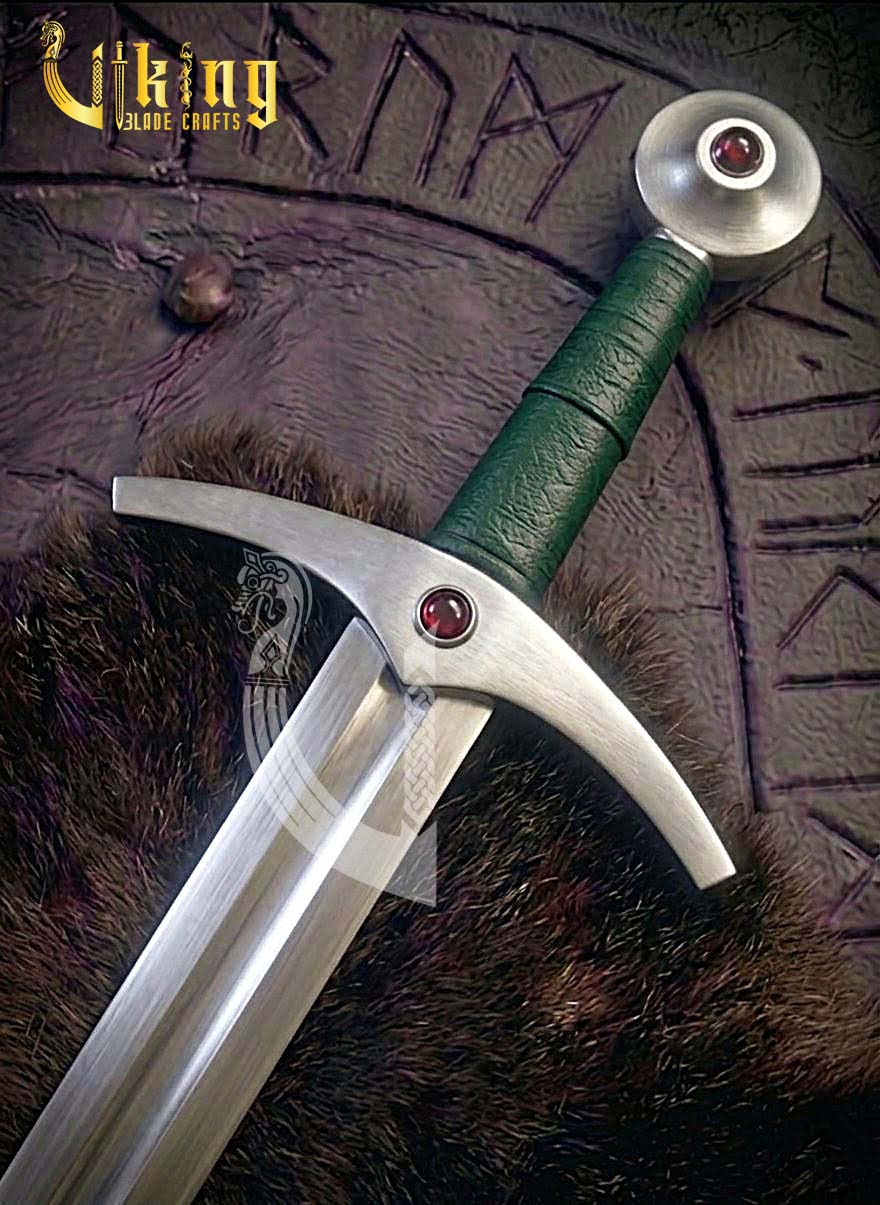 Elite Handmade Templar Knight Medieval Sword Replica With Custom Sheath