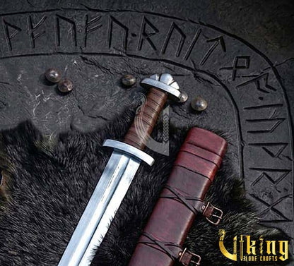 Godfrey Early Viking Sword Replica: Historic Norse King Medieval Blade