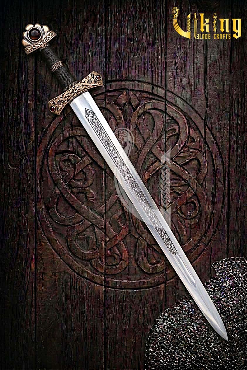 Handcrafted Dyback Viking Sword Replica Historical Blade