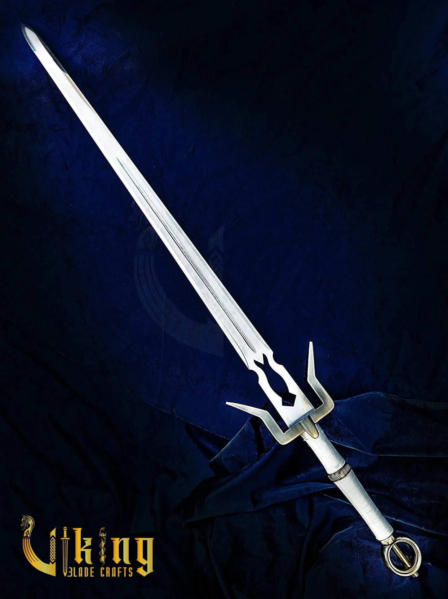 Ciri Sword Replica – Witcher Fantasy Blade with Scabbard & Display Viking_Blade_Crafts