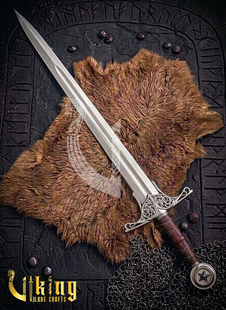 Elite Star Edition Pommel Knightly Sword: Classic Medieval Armor Piece