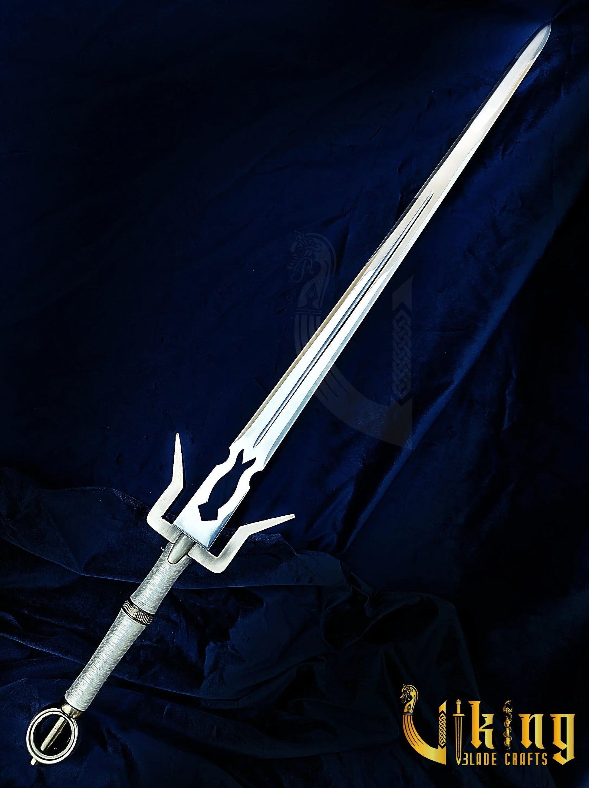 Ciri Sword Replica – Witcher Fantasy Blade with Scabbard & Display Viking_Blade_Crafts