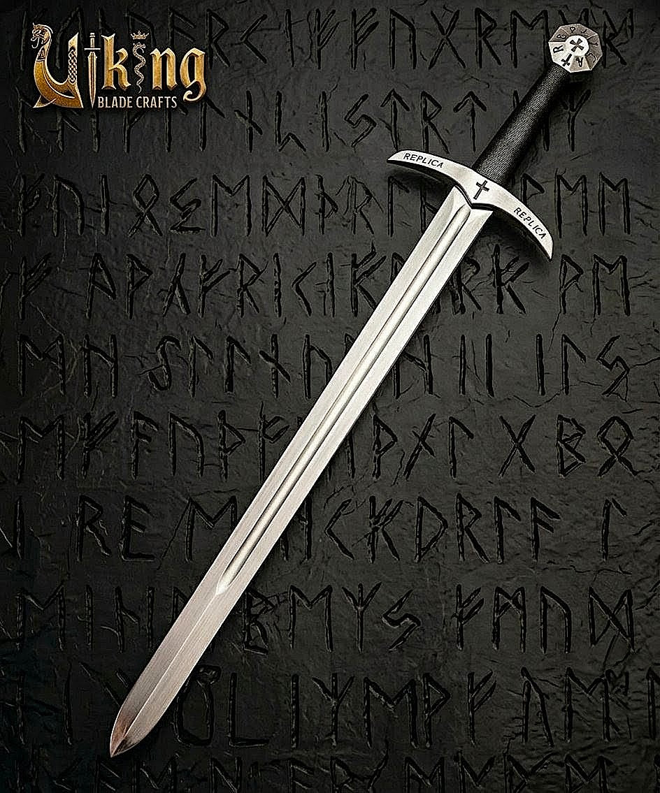 Templar Knight Sword – Medieval Replica Crusader Blade Collectible