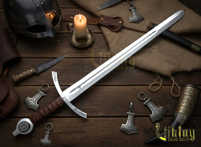 Faithkeeper Knights Templar Sword – Handmade Medieval Crusader Replica