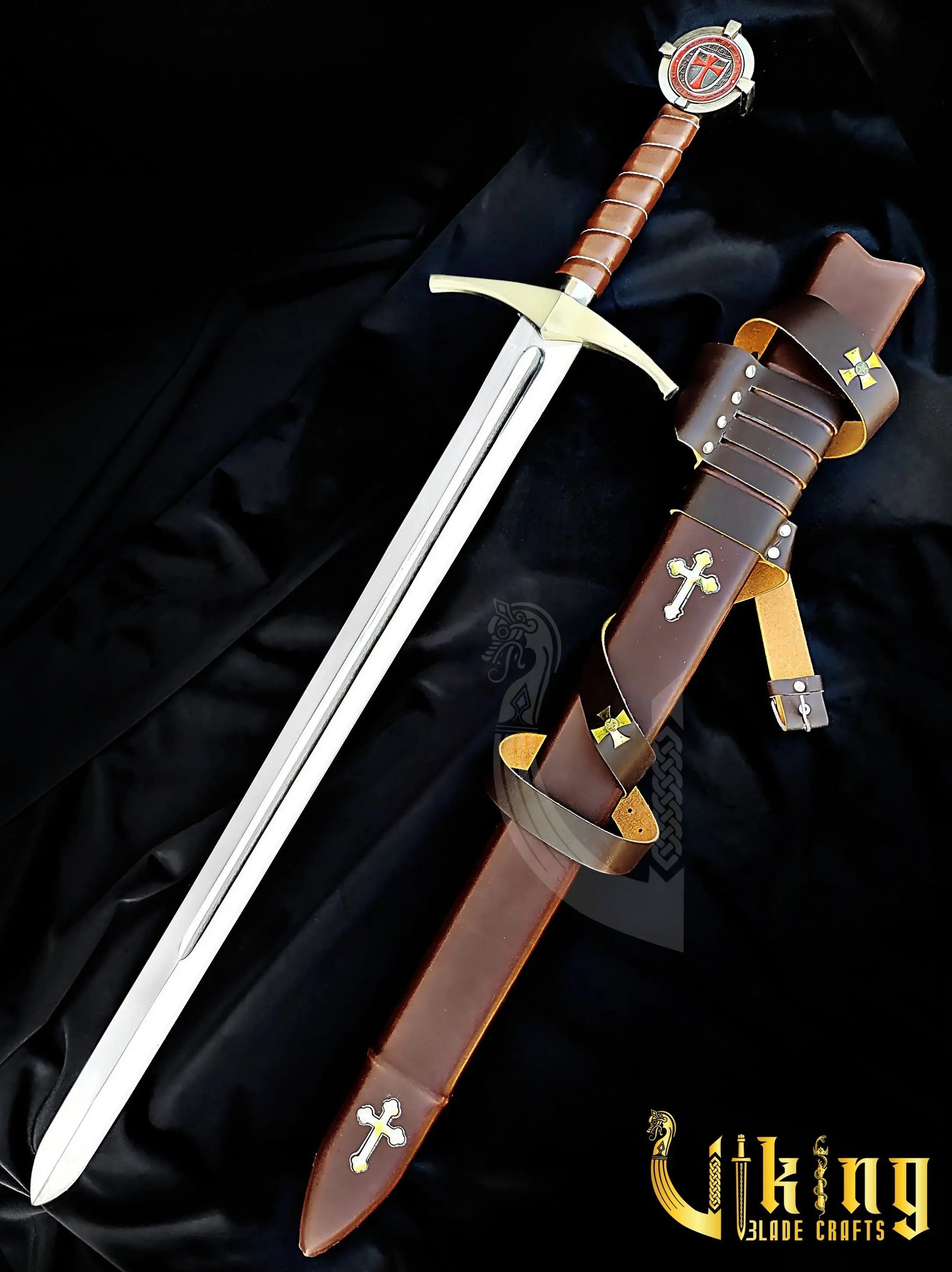 Faithkeeper & Accolade Knights Templar Swords – Medieval Crusader Replicas Viking_Blade_Crafts