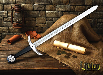 Templar Knight Sword – Medieval Replica Crusader Blade Collectible