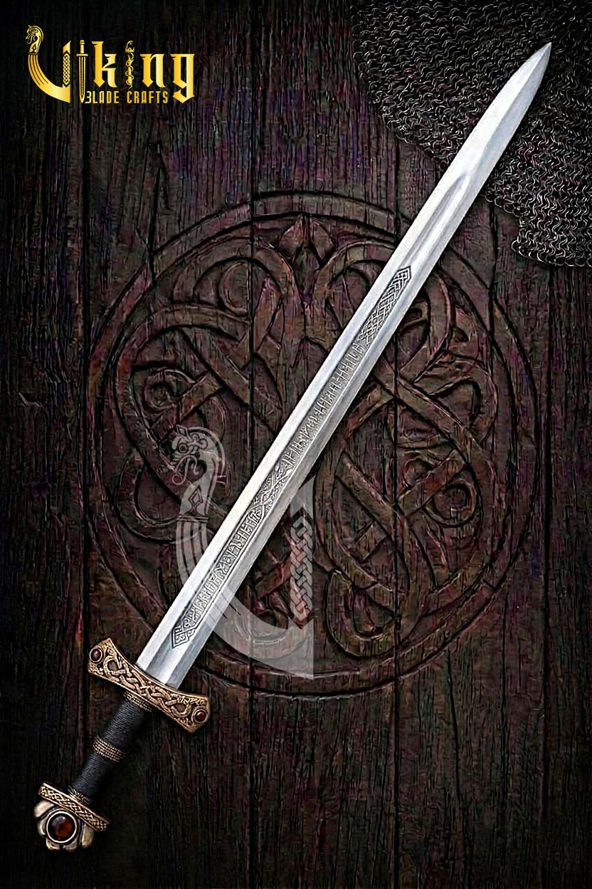 Handcrafted Dyback Viking Sword Replica Historical Blade