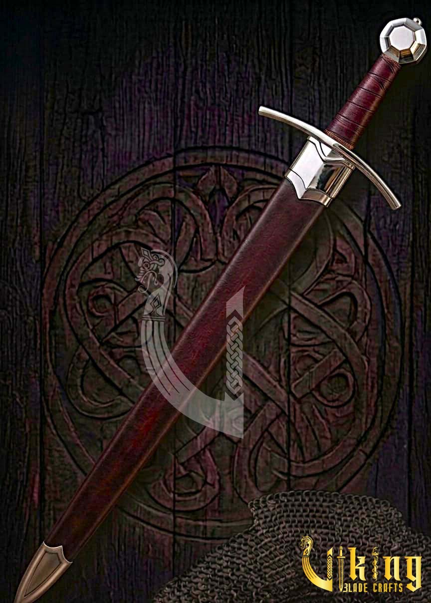 13th Century English Arming Sword Replica: Handcrafted Knightly Blade