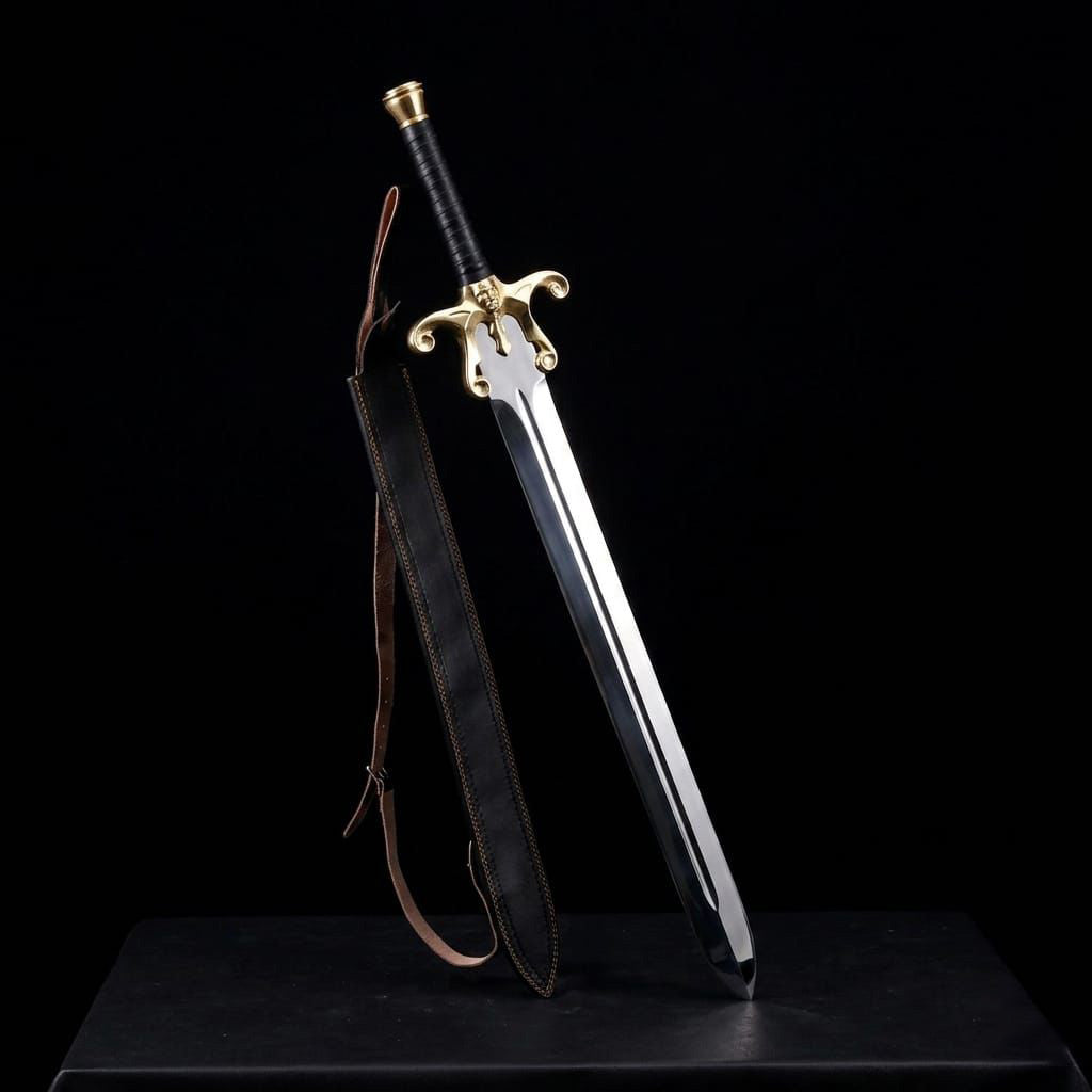 Handmade He-Man 1987 Movie Sword Replica - Cosplay Power Sword