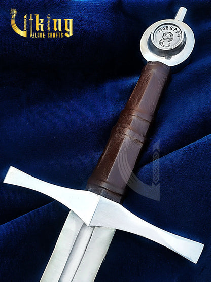 One-and-a-Half-Hand Warrior Blade of the Chivalric Order Viking_Blade_Crafts