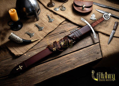 Faithkeeper Knights Templar Sword – Handmade Medieval Crusader Replica