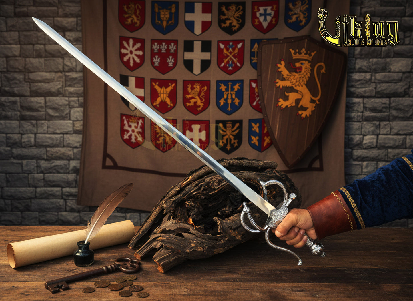 Legend of Zorro Sword Replica with Scabbard – Collector’s Edition