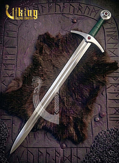 Elite Handmade Templar Knight Medieval Sword Replica With Custom Sheath