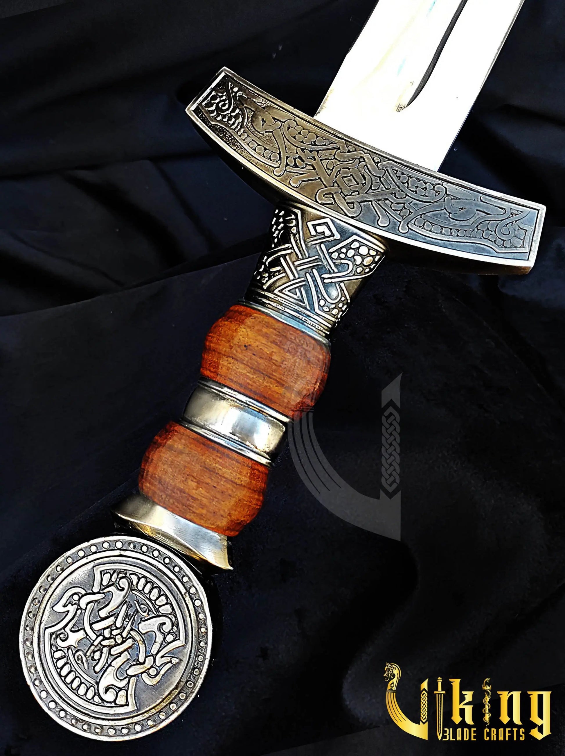 Hand-Forged Viking Sword – Custom Stainless Steel Norse Blade with Scabbard Viking_Blade_Crafts