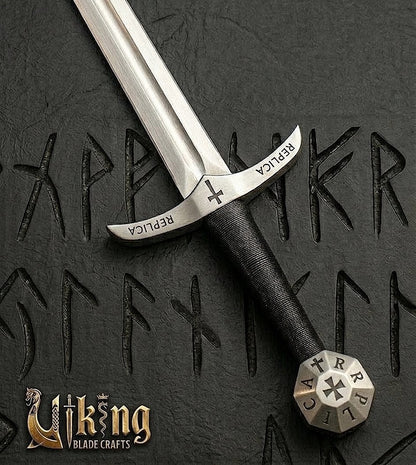 Templar Knight Sword – Medieval Replica Crusader Blade Collectible