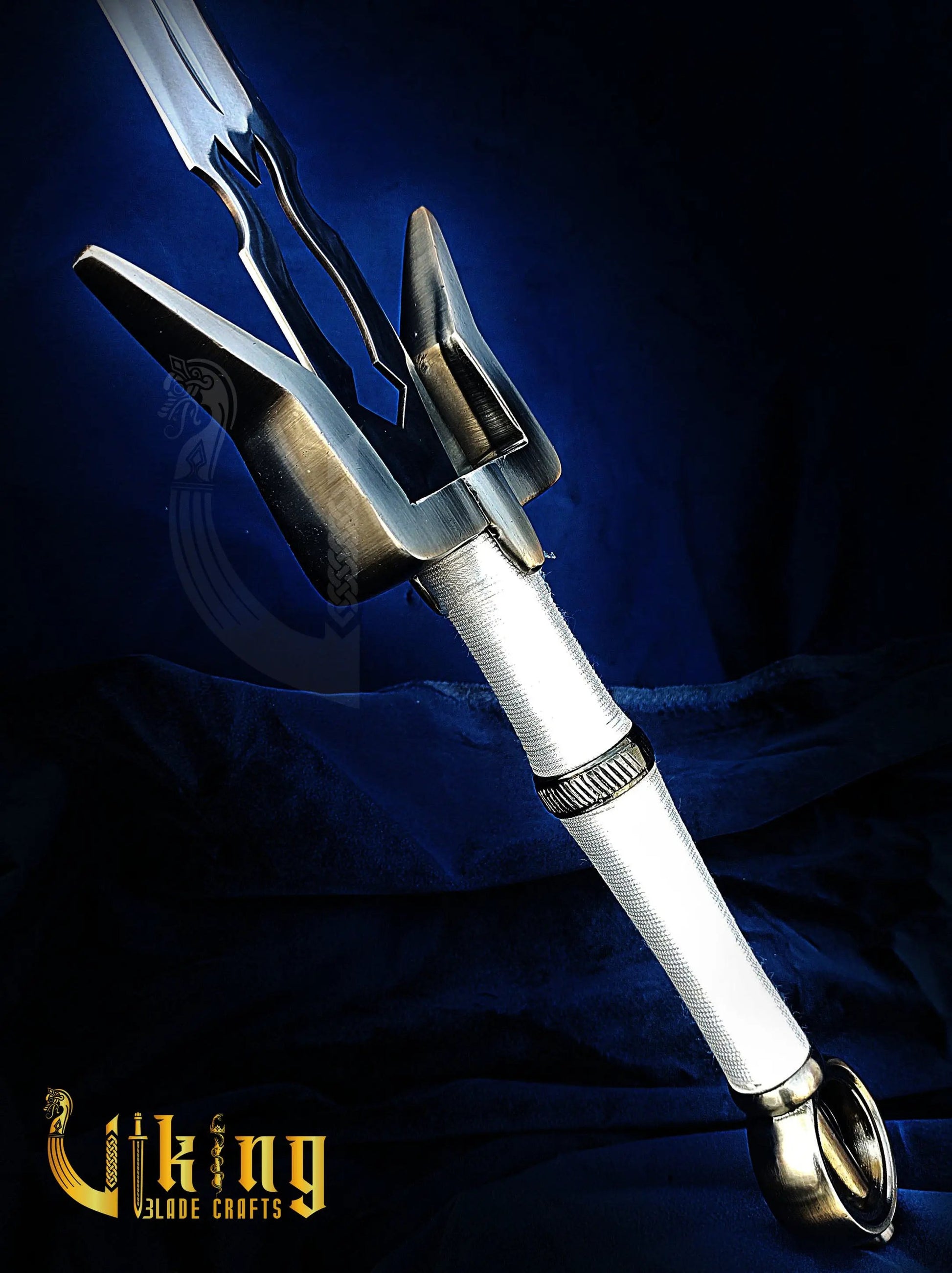 Ciri Sword Replica – Witcher Fantasy Blade with Scabbard & Display Viking_Blade_Crafts