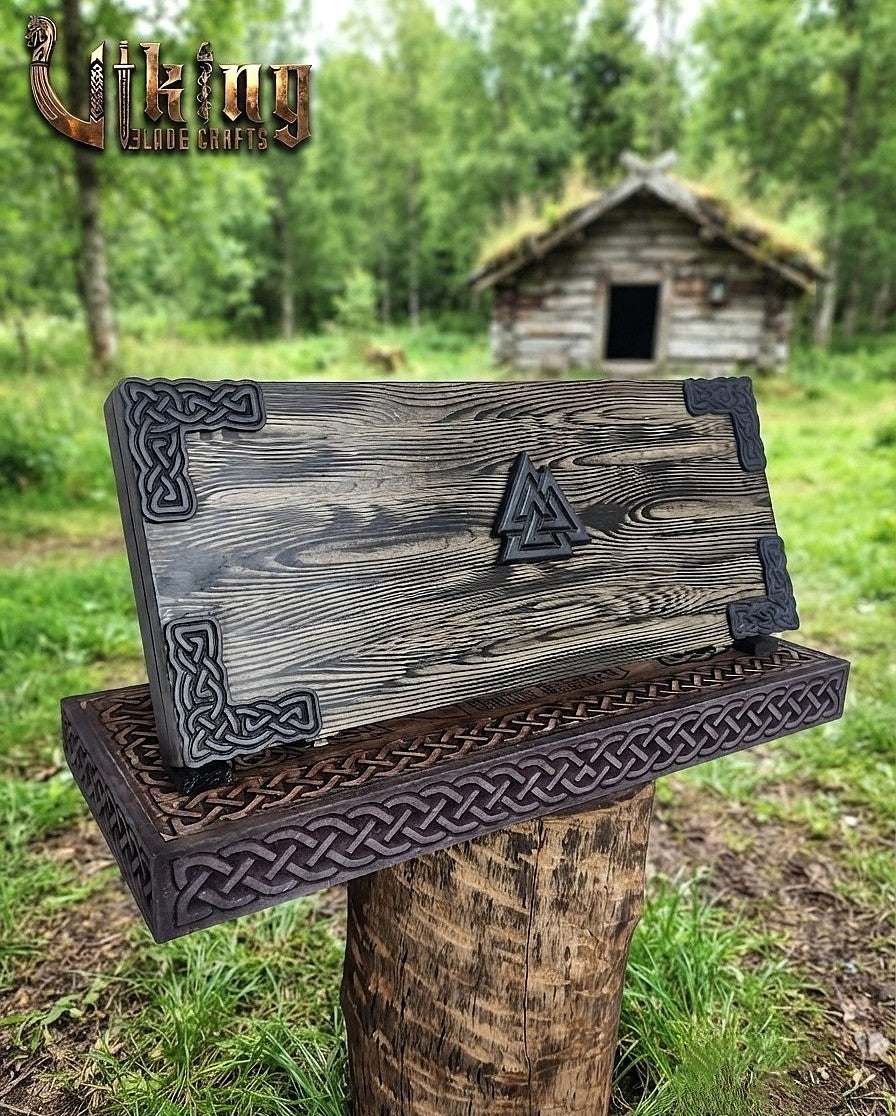 Viking Bear Axe | Hand Carved Handle | Forged Steel | Bjorn