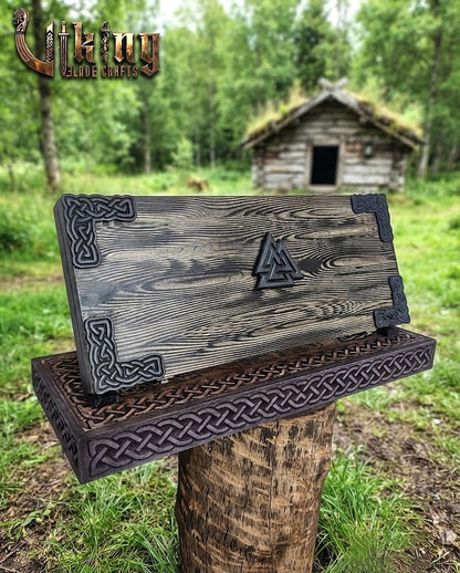 Viking Bear Axe | Hand Carved Handle | Forged Steel | Bjorn