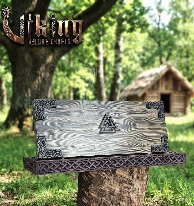 Viking Bear Axe | Hand Carved Handle | Forged Steel | Bjorn