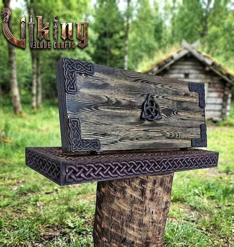 Viking Bear Axe | Hand Carved Handle | Forged Steel | Bjorn
