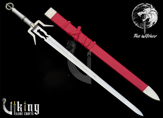 Ciri Sword Replica – Witcher Fantasy Blade with Scabbard & Display