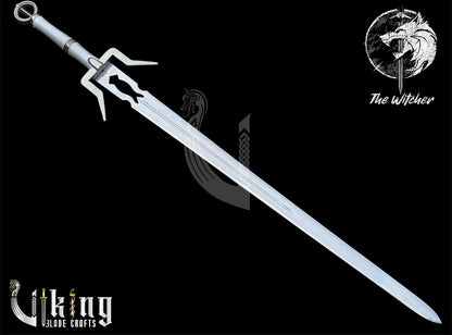 Ciri Sword Replica – Witcher Fantasy Blade with Scabbard & Display