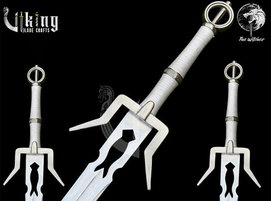 Ciri Sword Replica – Witcher Fantasy Blade with Scabbard & Display