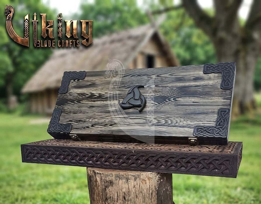 Viking Bear Axe | Hand Carved Handle | Forged Steel | Bjorn