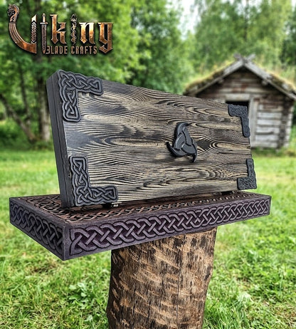 Viking Bear Axe | Hand Carved Handle | Forged Steel | Bjorn