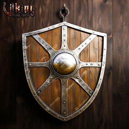 The Citadel Guard 8-Spoke Radial Medieval Shield