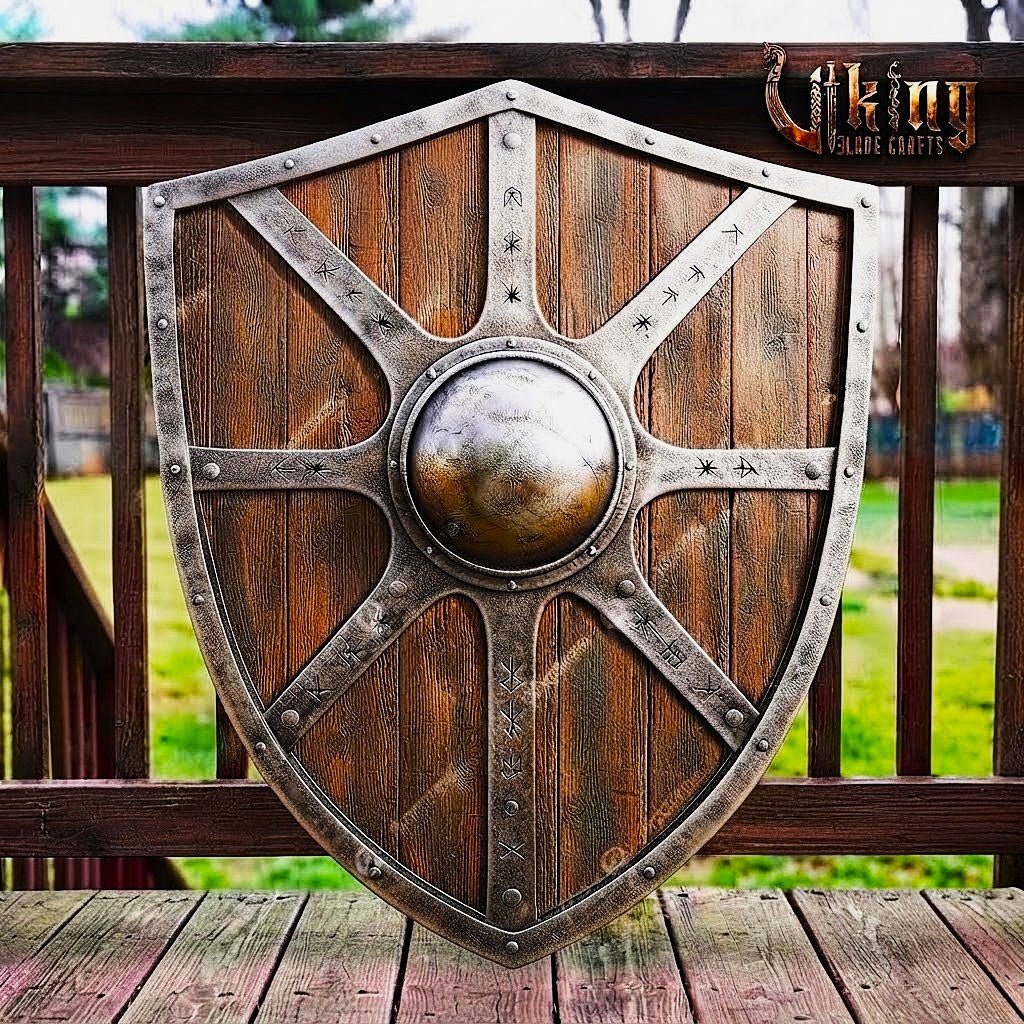 The Citadel Guard 8-Spoke Radial Medieval Shield