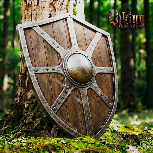 The Citadel Guard 8-Spoke Radial Medieval Shield