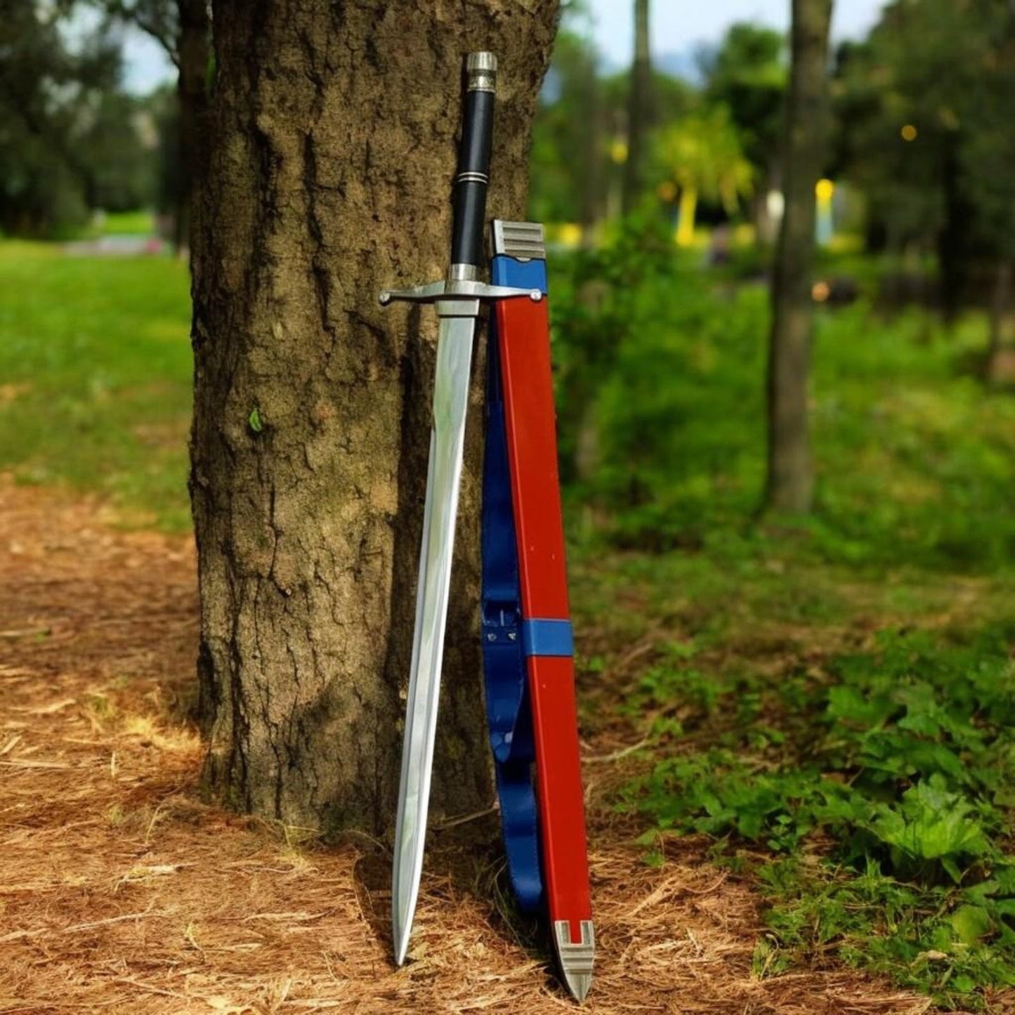 Handmade Future Trunks Anime Sword Replica with Steel Blade & Sheath