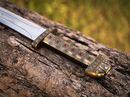 Handmade Viking Sword of King Ragnar Lothbrok Sword